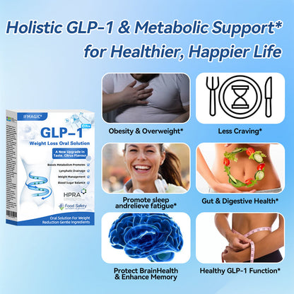 IFMAGIC® 🌲GLP-1 Pro Weight Loss Oral Solution7 days visible effect, no side effects, suitable for all age groups