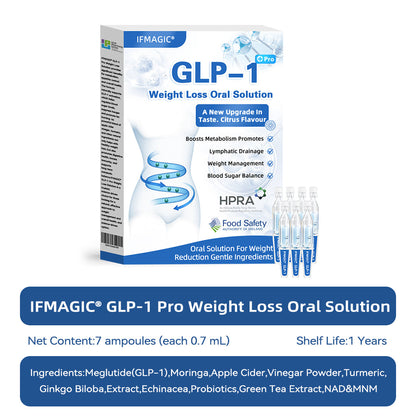 IFMAGIC® 🌲GLP-1 Pro Weight Loss Oral Solution7 days visible effect, no side effects, suitable for all age groups